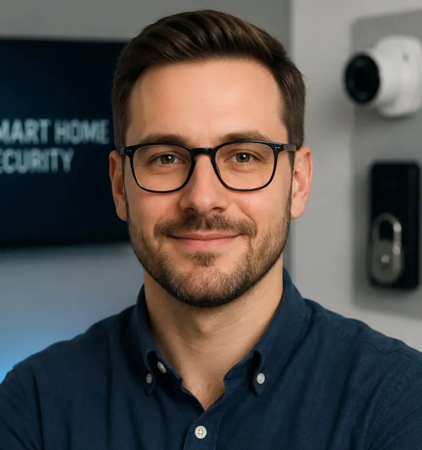 Marcus Sterling, smart home security expert at DecaHome