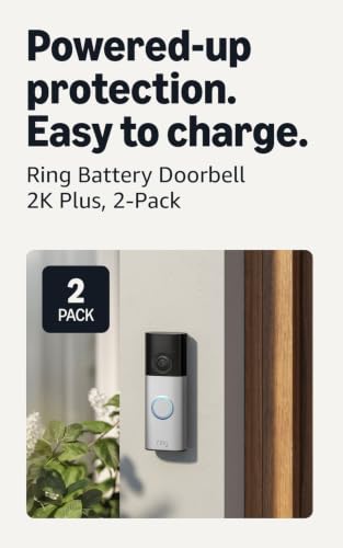 Ring Battery Doorbell 2K Plus smart home security product image 2