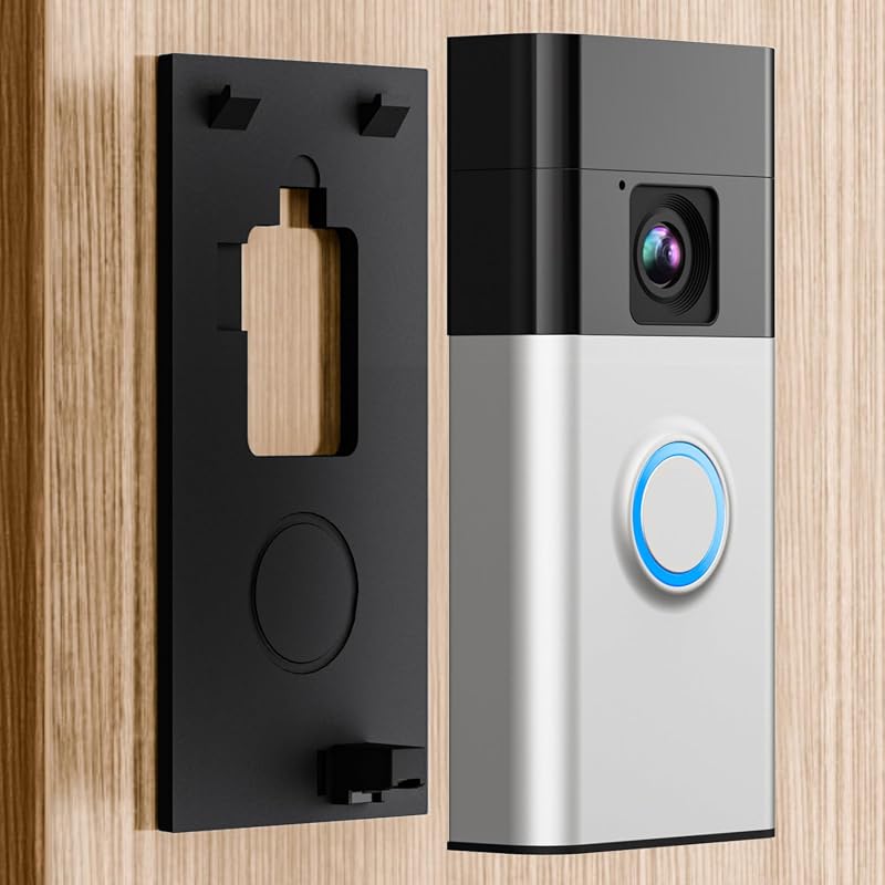 LOCKA Adhesive Video Doorbell Mount for Battery Doorbell 2024 Release, No-Drill