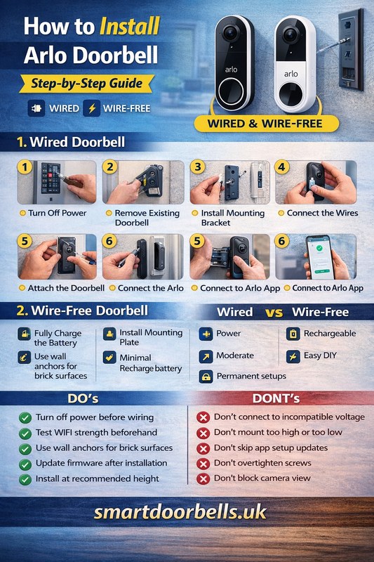 Arlo Video Doorbell Installation Guide for Beginners