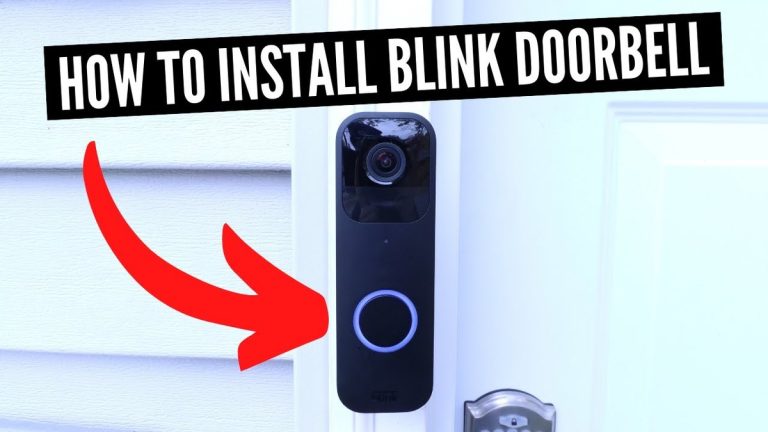 How to Install a Blink Video Doorbell Step by Step
