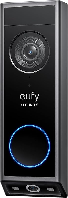 eufy Security Video Doorbell E340 with HomeBase 3, Dual 2K Cameras, Wired/Battery, Color Night Vision