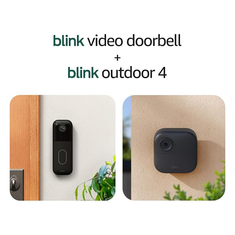 Blink Video Doorbell + Outdoor 4
