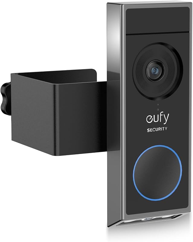 Anti-Theft Mount for Eufy E340 Doorbell Camera, No-Drill Adjustable Bracket