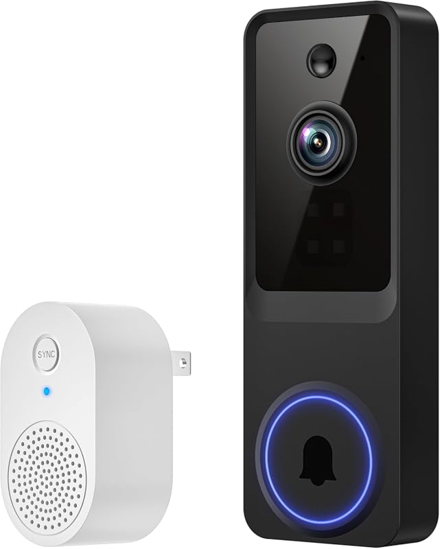 SoraNari 1080P FHD wireless video doorbell camera with motion detection