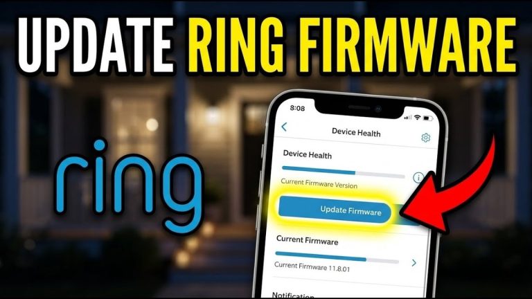 Ring Video Doorbell Firmware Update Guide for Users