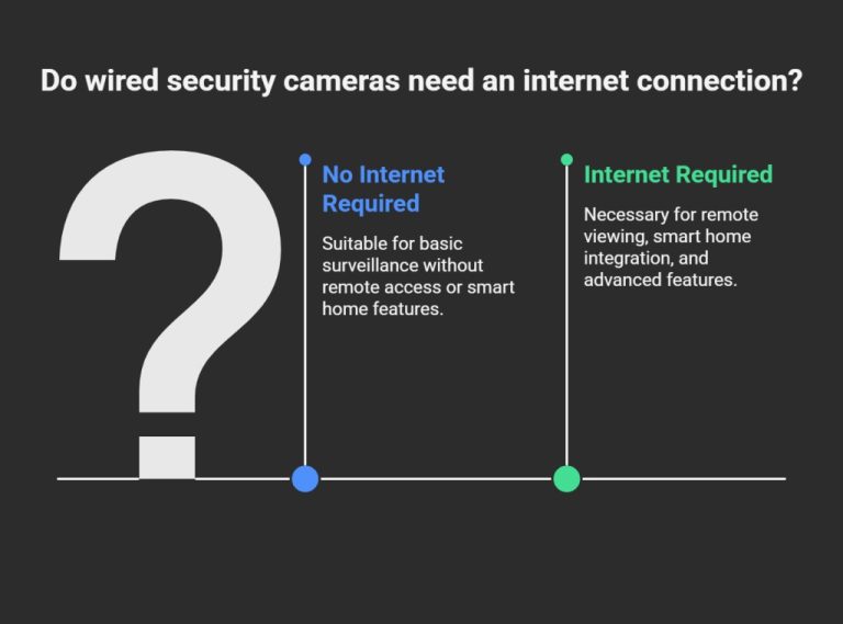 Do Security Cameras Need Internet to Record Explained