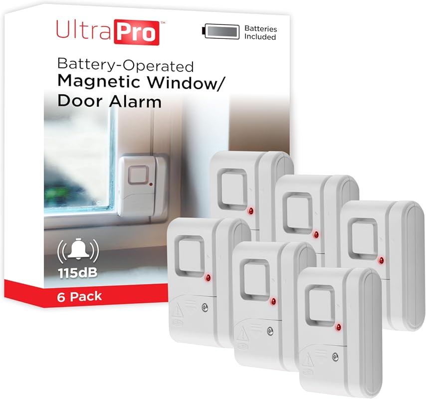 UltraPro Window and Door Alarm 6 Pack sensors