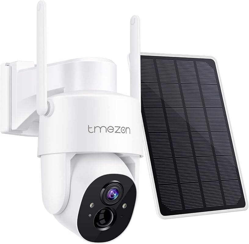 TMEZON Solar Powered Security Camera