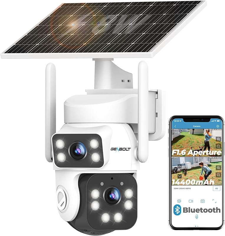 GENBOLT 2K Solar Security Camera