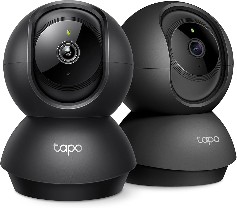 TP-Link Tapo C211 2K Pan-Tilt Security Camera 2-Pack