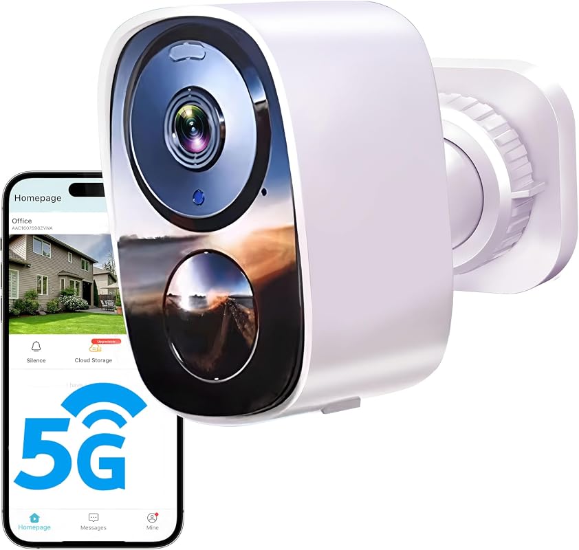 Upgraded 2K wireless outdoor security camera