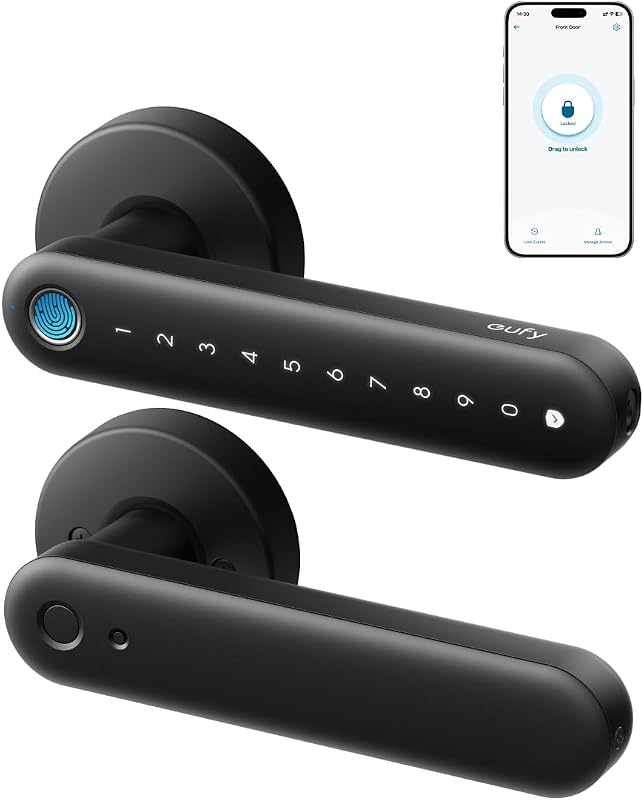 eufy Security FamiLock C32 smart lock with handle