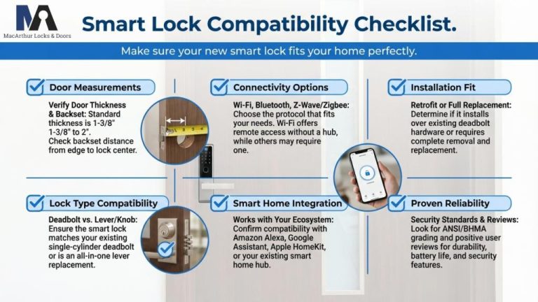 Smart Lock Door Compatibility Guide for Homeowners